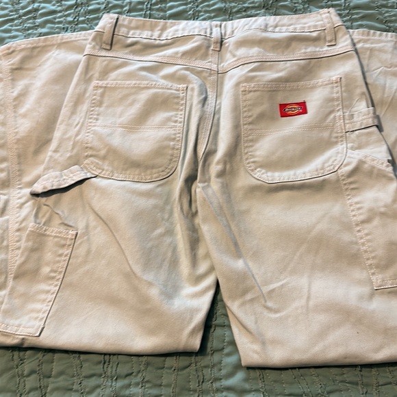 Junior dickies carpenter jeans NWT 7/28 never worn light aqua - Picture 4 of 7